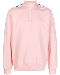 Maglione con zip rosa di Moschino