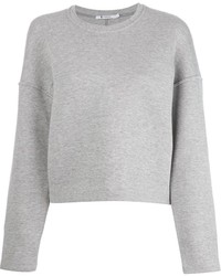 Maglione corto grigio di Alexander Wang