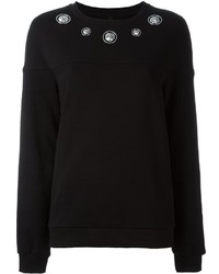 Maglione decorato nero di Versus