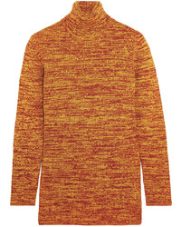 Maglione di lana arancione