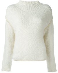 Maglione di lana bianco di Sportmax