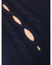 Maglione di lana blu scuro di Altuzarra