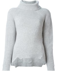 Maglione di lana grigio di Blugirl