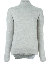 Maglione di lana grigio di Cédric Charlier