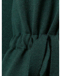 Maglione di lana lavorato a maglia verde scuro di P.A.R.O.S.H.