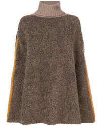 Maglione di lana marrone di M Missoni