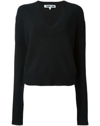 Maglione di lana nero di McQ by Alexander McQueen