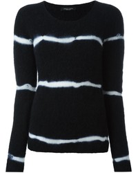 Maglione di lana nero di Roberto Collina