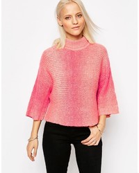 Maglione di lana rosa di Only