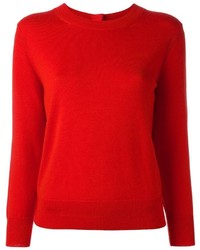 Maglione di lana rosso di Marc Jacobs