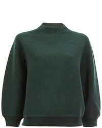 Maglione di lana verde scuro di Marni