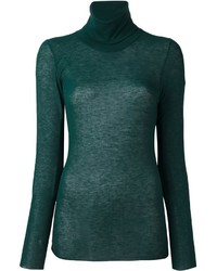 Maglione di lana verde scuro di Stefano Mortari