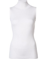Maglione di seta bianco di Diane von Furstenberg