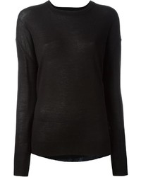 Maglione di seta nero di Isabel Marant