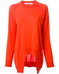 Maglione girocollo arancione di Givenchy