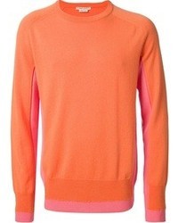 Maglione girocollo arancione di Marc Jacobs