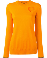 Maglione girocollo arancione di Proenza Schouler