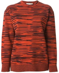 Maglione girocollo arancione di Stella McCartney