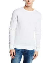 Maglione girocollo bianco di Calvin Klein