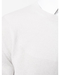 Maglione girocollo bianco di Ballantyne