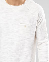 Maglione girocollo bianco di Esprit