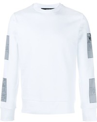 Maglione girocollo bianco di Hood by Air