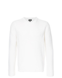 Maglione girocollo bianco di Kent & Curwen