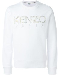 Maglione girocollo bianco di Kenzo