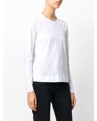 Maglione girocollo bianco di Twin-Set