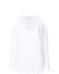 Maglione girocollo bianco di Michael Kors Collection