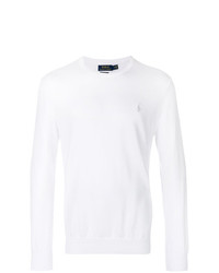 Maglione girocollo bianco di Polo Ralph Lauren