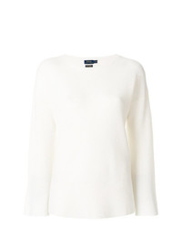Maglione girocollo bianco di Polo Ralph Lauren