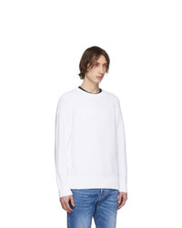 Maglione girocollo bianco di DSQUARED2