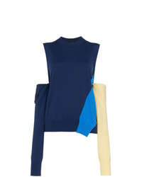 Maglione girocollo blu scuro di Calvin Klein 205W39nyc