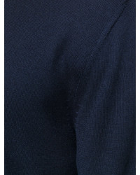 Maglione girocollo blu scuro di Gucci