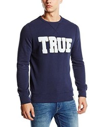 Maglione girocollo blu scuro di True Religion