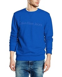 Maglione girocollo blu di Calvin Klein Jeans