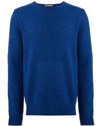 Maglione girocollo blu di Dondup