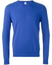 Maglione girocollo blu di Eleventy