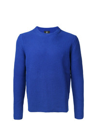Maglione girocollo blu di Kent & Curwen
