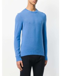 Maglione girocollo blu di Moncler