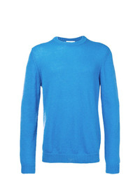 Maglione girocollo blu di Low Brand