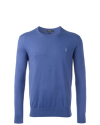 Maglione girocollo blu di Polo Ralph Lauren