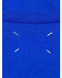 Maglione girocollo blu di Maison Margiela