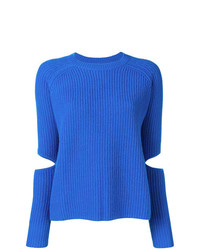 Maglione girocollo blu di Zoe Jordan