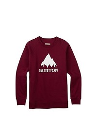 Maglione girocollo bordeaux di Burton