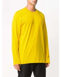 Maglione girocollo giallo di Y-3
