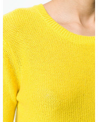 Maglione girocollo giallo di Unconditional