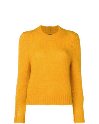 Maglione girocollo giallo di Isabel Marant