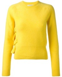 Maglione girocollo giallo di J.W.Anderson
